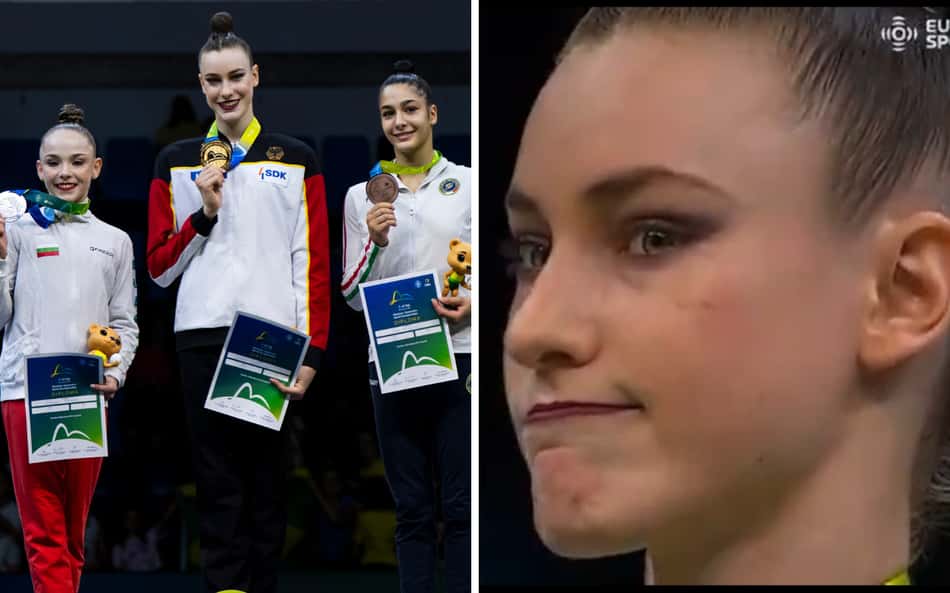 Gafe: Mundial de Ginástica Rítmica erra hino no pódio; vídeo