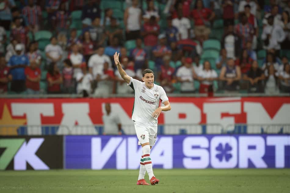 Davi Schuindt, da base do Fluminense, foi elogiado por Renato Gaúcho