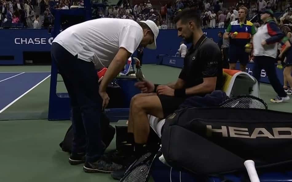Estreia de Djokovic no US Open vira assunto: 'Idade pesando'