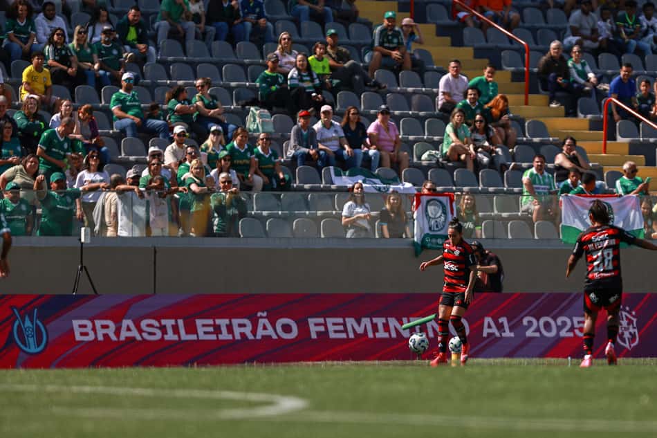 Flamengo cai nas quartas de final do Brasileirão Feminino. (Foto: Rebeca Reis/ Staff Images Woman/ CBF)