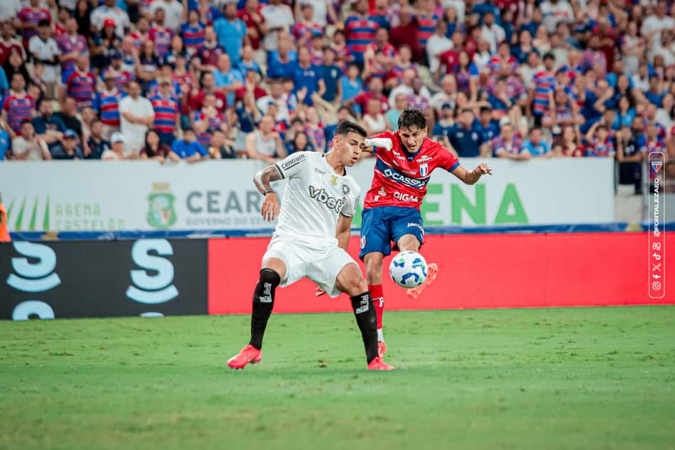 Partida entre Fortaleza e Botafogo, pelo Brasileirão (Foto: Mateus Lotif/Fortaleza EC)