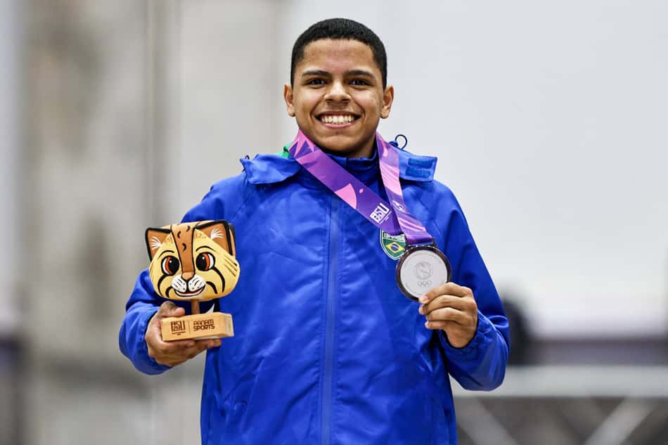 Pedro Henrique Silvestre conquista a medalha de prata
