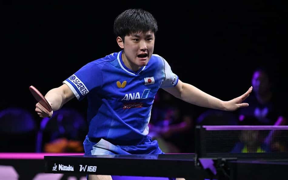 O japonês Tomokazu Harimoto venceu a etapa de Yokohama do WTT (Divulgação)