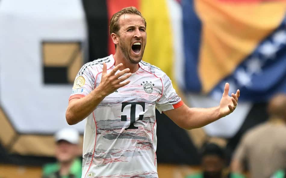Europeus enlouquecem com Harry Kane em vitória do Bayern: 'Obrigado'