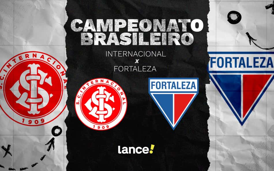 Internacional x Fortaleza: onde assistir ao vivo, horário e escalações do jogo
