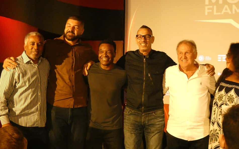 Zico, Olivinha e outros ídolos celebram dois anos do Museu Flamengo