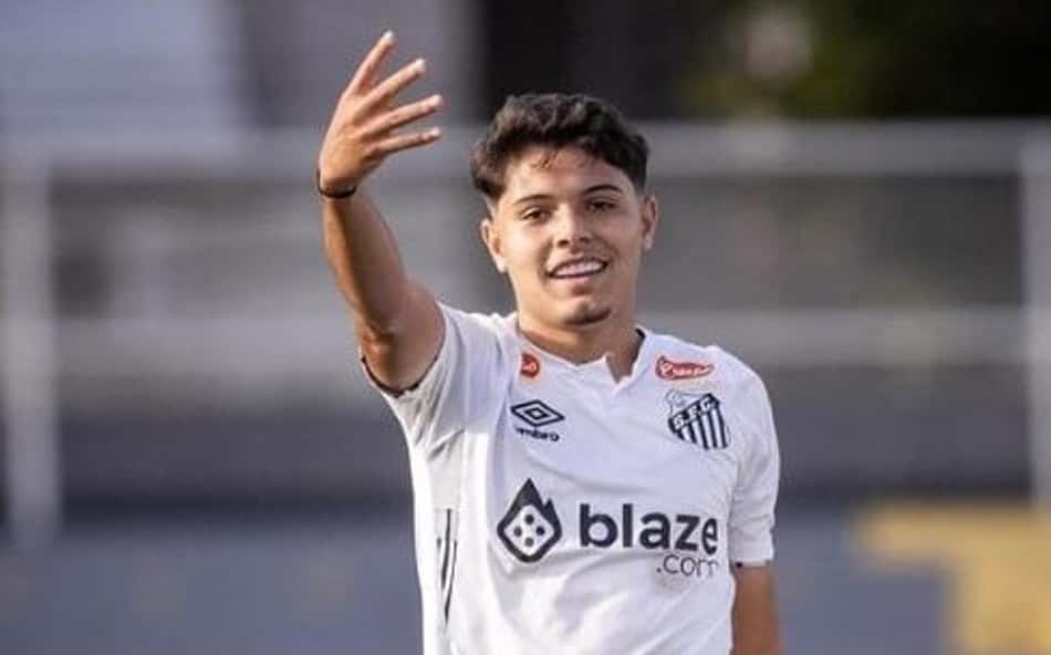 Santos: Luca Meirelles é convocado para Seleção Brasileira Sub-20