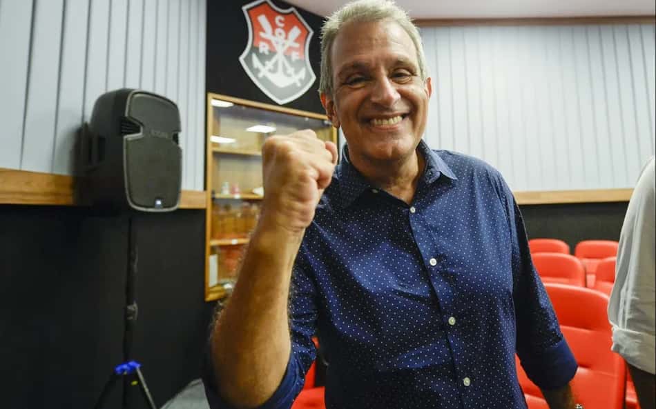 Luiz Eduardo Baptista, o BAP, presidente do Flamengo (Foto: Marcelo Cortes/CRF)