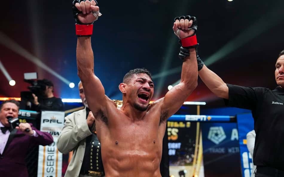 Marcirley Alves, campeão da PFL (Foto: PFL MMA)