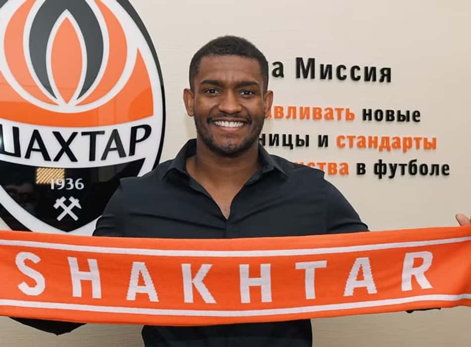 Marlon Santos em apresentação no Shakhtar Donetsk (Créditos: Divulgação/Shakhtar)