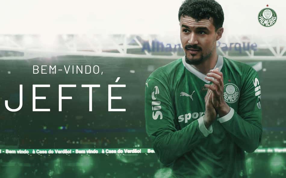 Palmeiras anuncia a contratação de Jefté