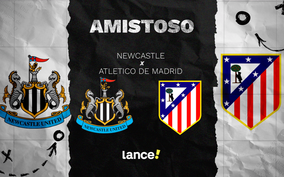 Newcastle x Atlético de Madrid: onde assistir, horário e prováveis escalações do amistoso