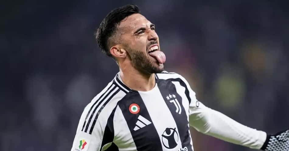 Alvo do Atlético de Madrid, Nico Gonzáles comemora gol pela Juventus (Foto: Reprodução/Juventus)