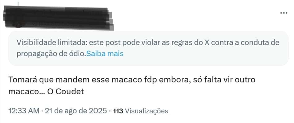 Ataque racista a Roger Machado