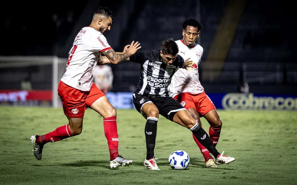 Ceará tenta vencer RB Bragantino pela primeira vez na Série A