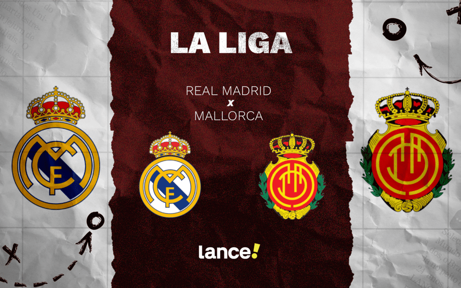 Real Madrid x Mallorca pela La Liga