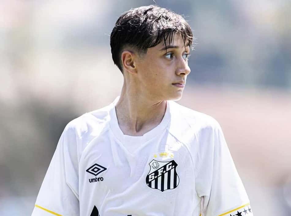Ignacio chegou ao Santos em 2023 (Foto: Reprodução)
