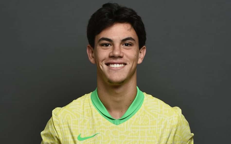 JP Chermont é convocado para a Seleção Brasileira Sub-20 para amistosos contra o Paraguai. (Foto: Divulgação/ Instagram)