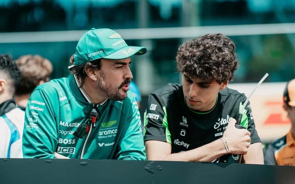 F1: Gabriel Bortoleto exalta importância de Fernando Alonso na carreira