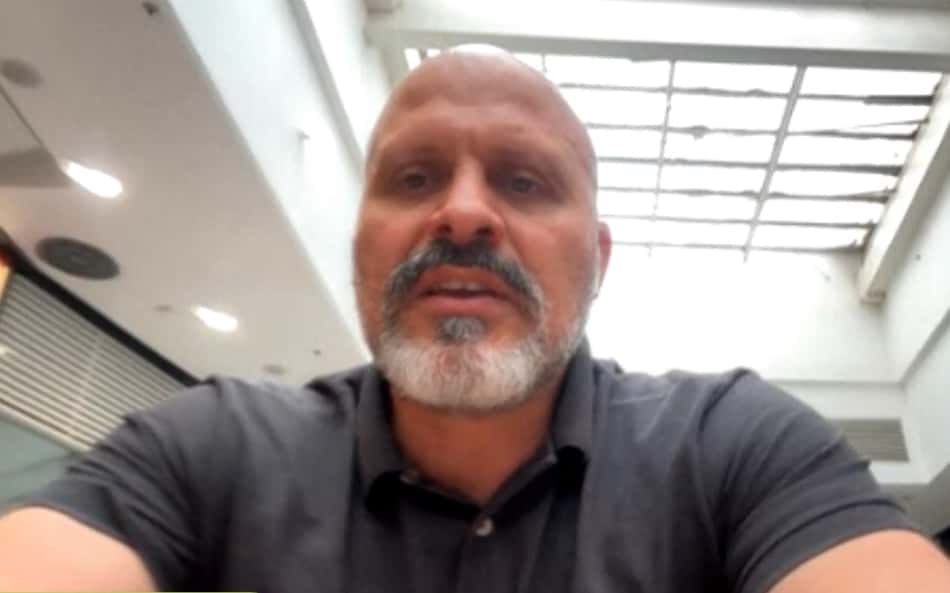 Flávio Tanajura em entrevista exclusiva ao Lance! (Foto: reprodução)