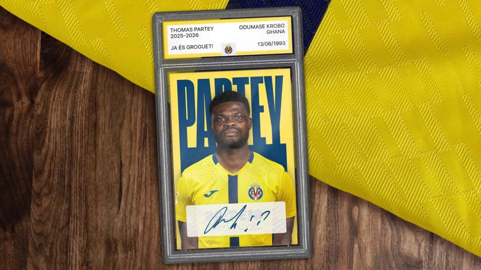 Thomas Partey foi anunciado como reforço do Villarreal para a temporada