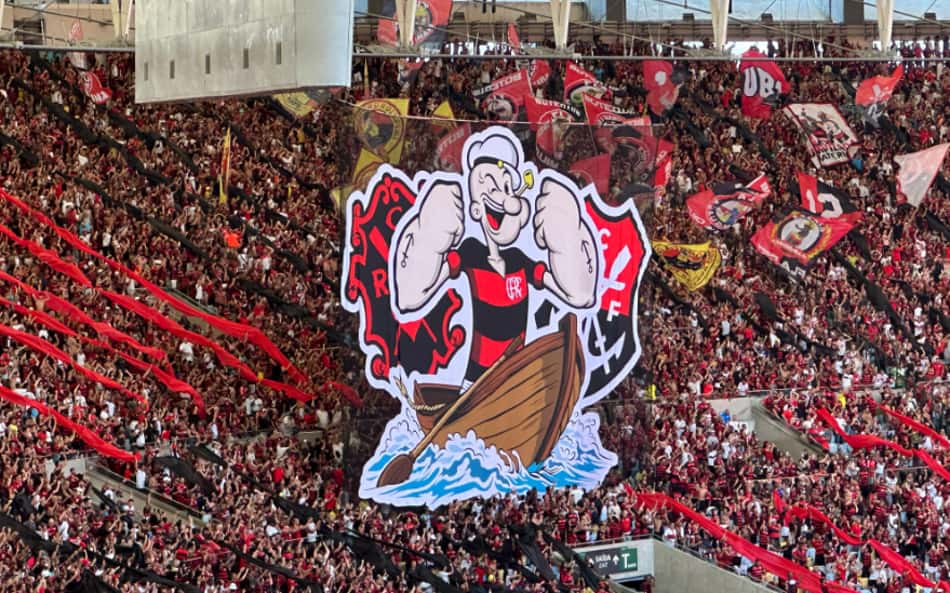 Torcida do Flamengo no Maracanã (Foto: Lucas Bayer/Lance!)