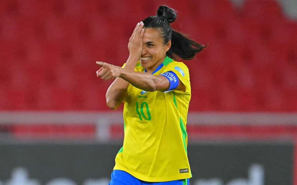 Com Marta no banco, Arthur Elias define escalação do Brasil para final contra a Colômbia