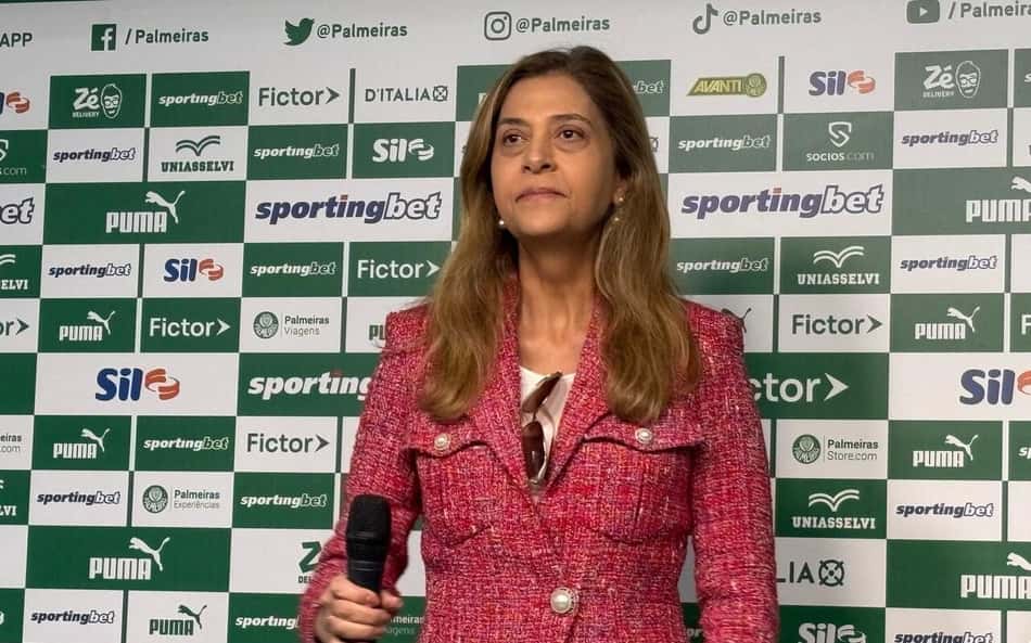 Leila Pereira, presidente do Palmeiras (Foto: Vitor Palhares/ Lance!)