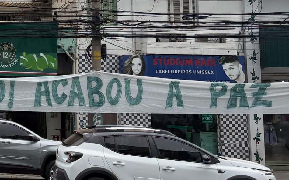 Organizada do Palmeiras sobe o tom após fala de Leila: 'Paciência é o c…'