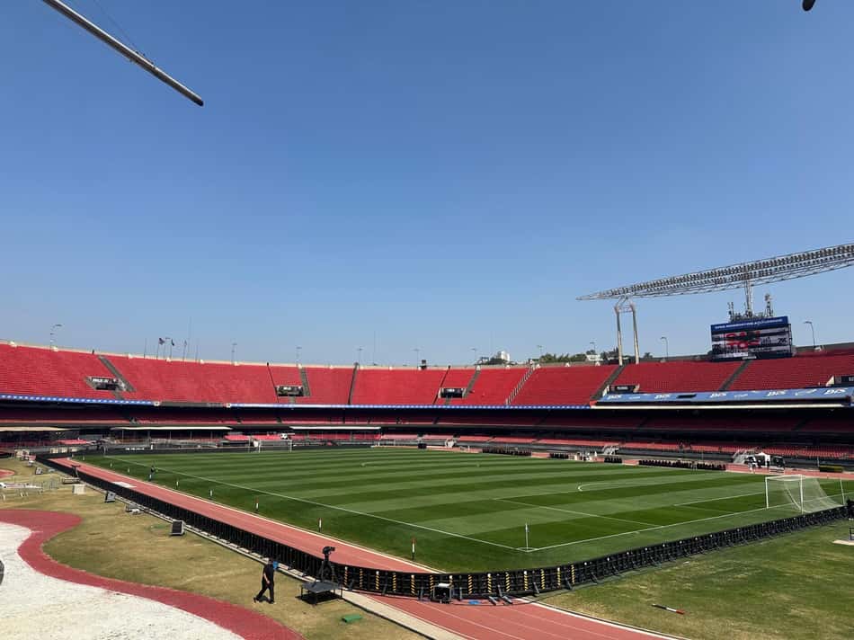 Santos vendeu mais de 52 mil ingressos para o duelo diante do Vasco, no Morumbis. (Foto: Juliana Yamaoka/ Lance!)