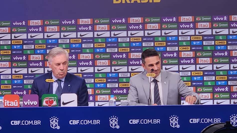 AO VIVO: assista à convocação da Seleção Brasileira de Ancelotti