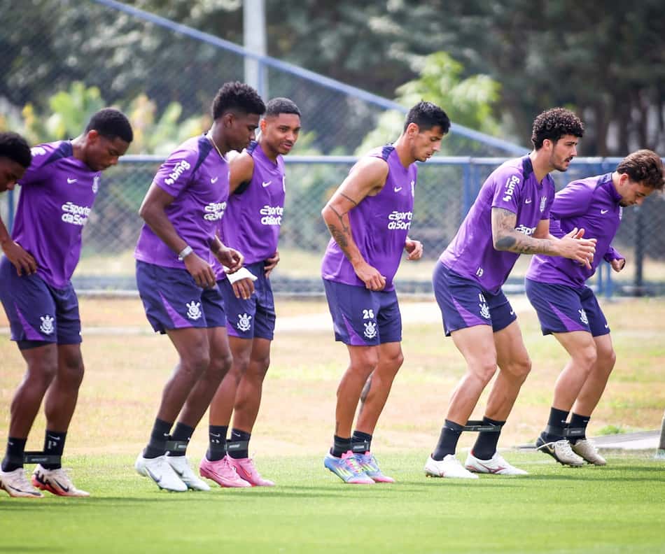Corinthians se prepara para enfrentar o Palmeiras (Foto: Rodrigo Gazzanel / Agência Corinthians)