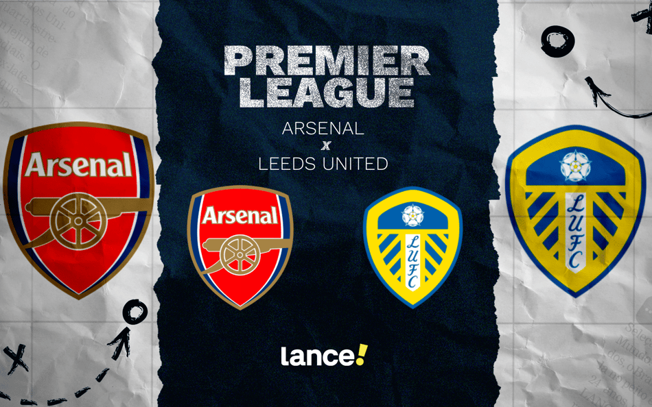 Arsenal x Leeds: onde assistir e prováveis escalações do jogo pela Premier League