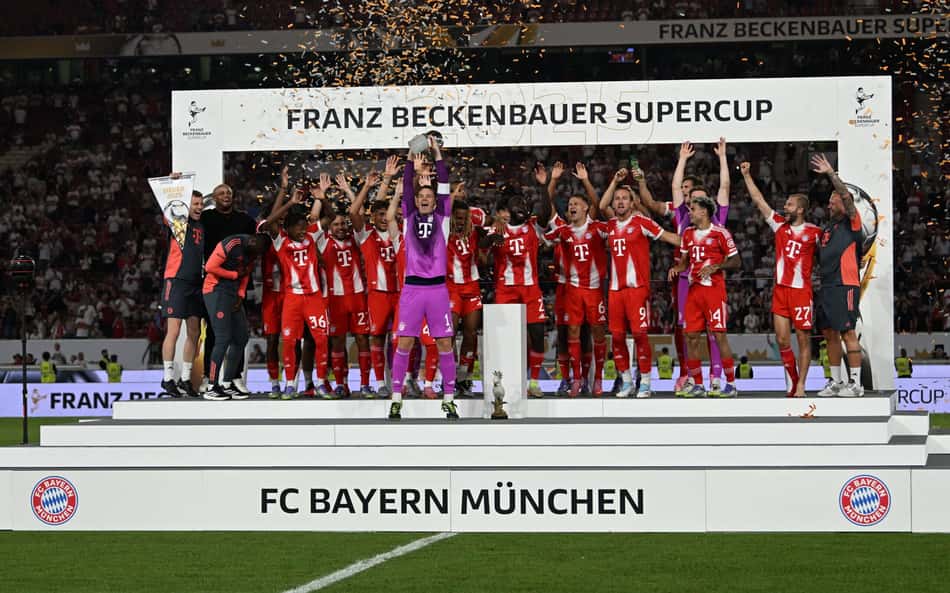 Bayern de Munique supera o Stuttgart e conquista a Supercopa da Alemanha