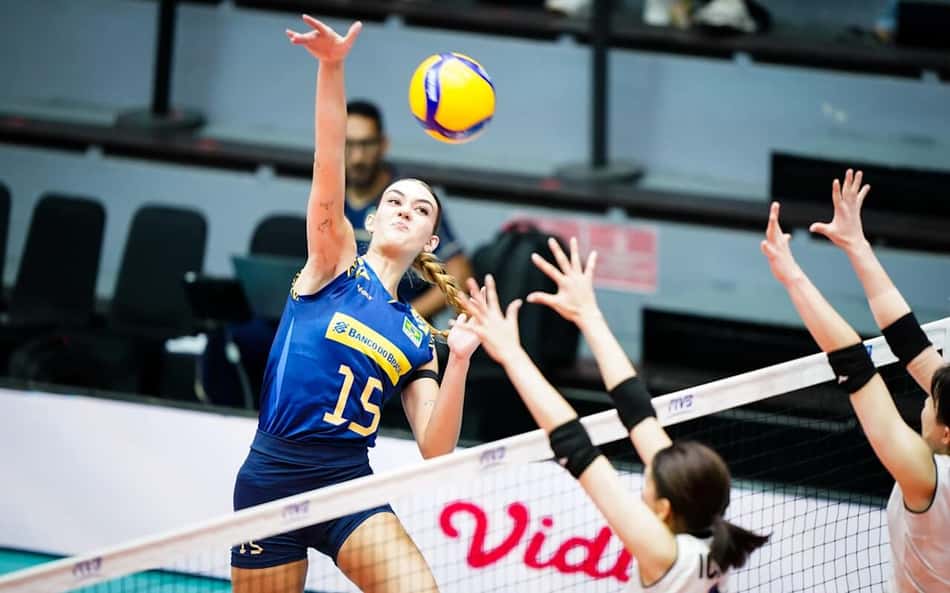 Brasil x Coreia do Sul: horário e onde assistir às oitavas do Mundial de vôlei Sub-21