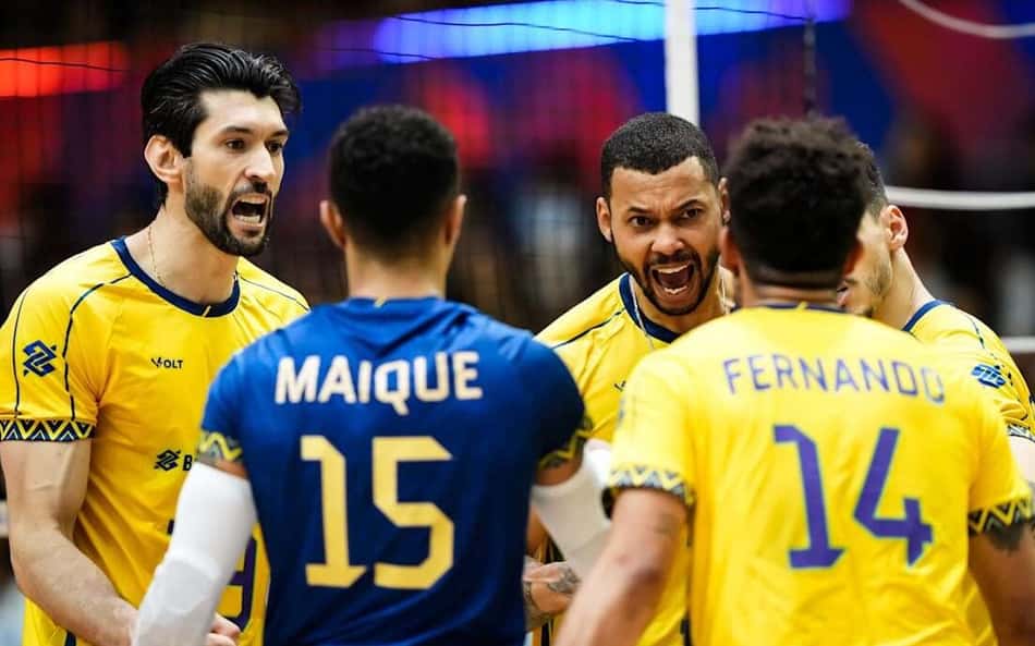 Veja quanto brasileiro faturou pelo desempenho na VNL masculina