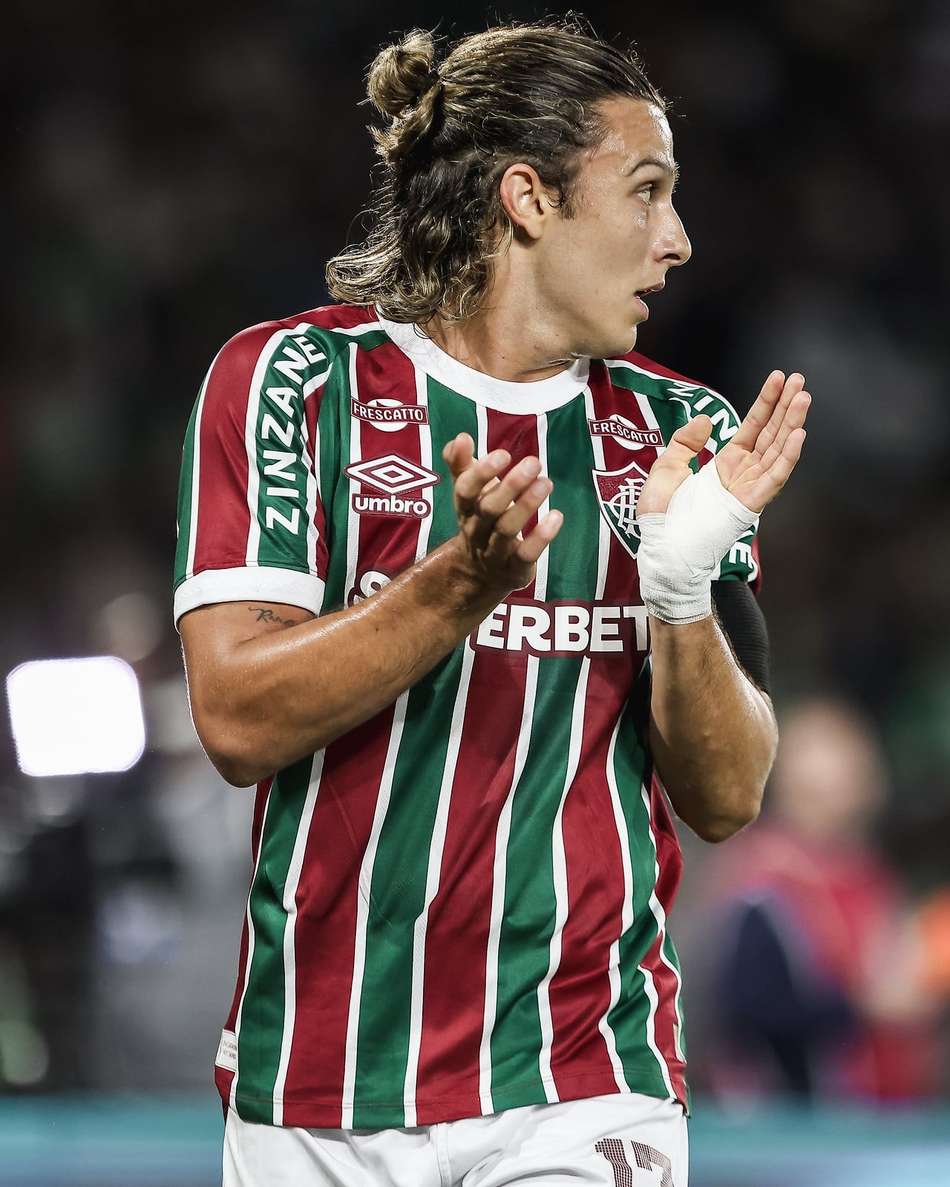 Canobbio em Fluminense x Internacional (Foto: Lucas Merçon / Fluminense)