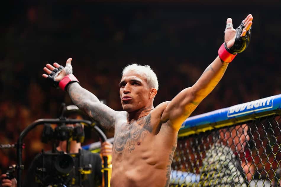 Charles Oliveira lidera o UFC Rio (Foto: Reprodução / X: UFC Brasil)