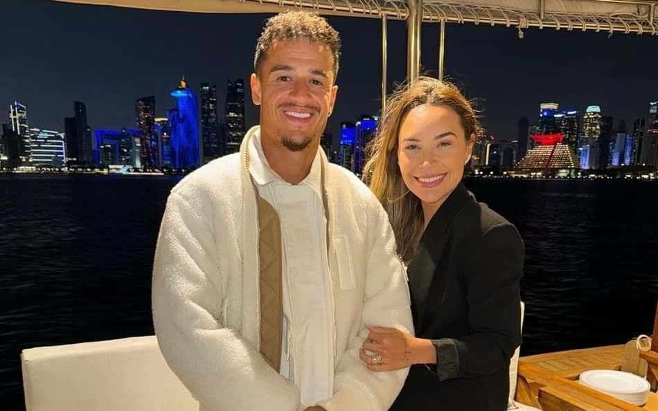 Esposa de Coutinho será musa de escola de samba no Rio de Janeiro