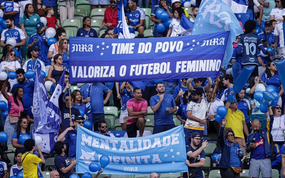 Cruzeiro x Palmeiras: partida bate recorde de público do Brasileirão Feminino de 2025