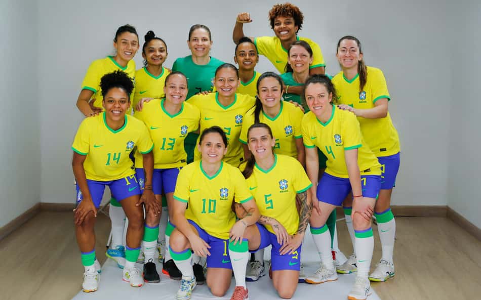 CBF fecha acordo para transmissão da seleção feminina de futsal