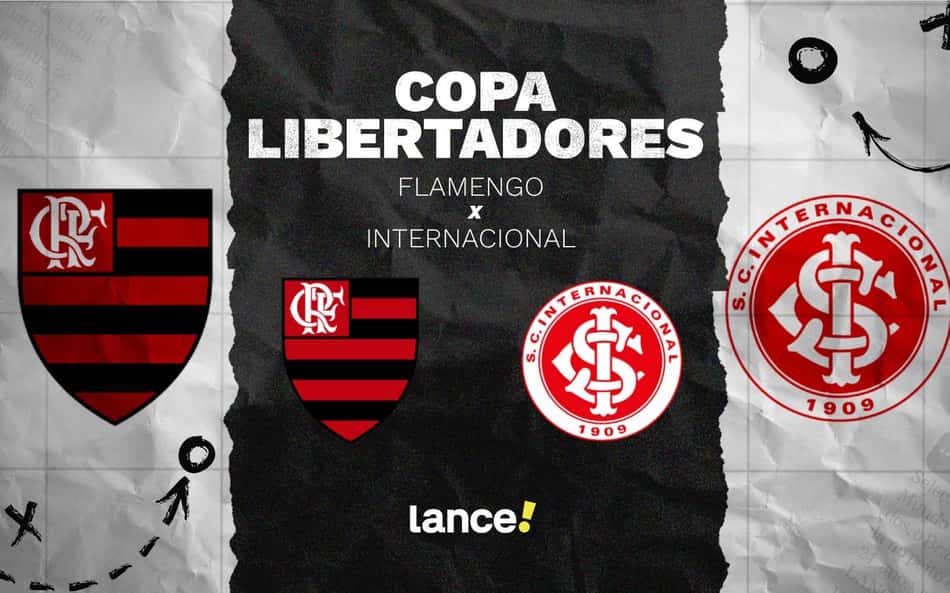 Flamengo x Internacional: onde assistir, horário e escalações do jogo pela Libertadores