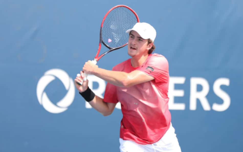 João Fonseca em treino em Toronto (Divulgação/ATP)