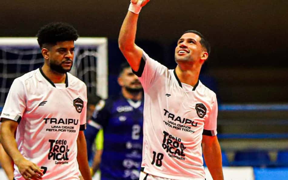 Em jogo de 7 gols, Traipu-AL vence América-RN pelo Brasileiro de Futsal