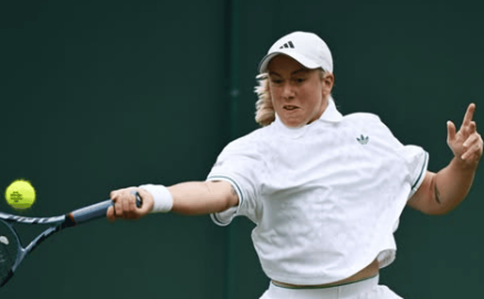 A britânica Sonay Kartal, rival de Bia Haddad na estreia do US Open (Reprodução)