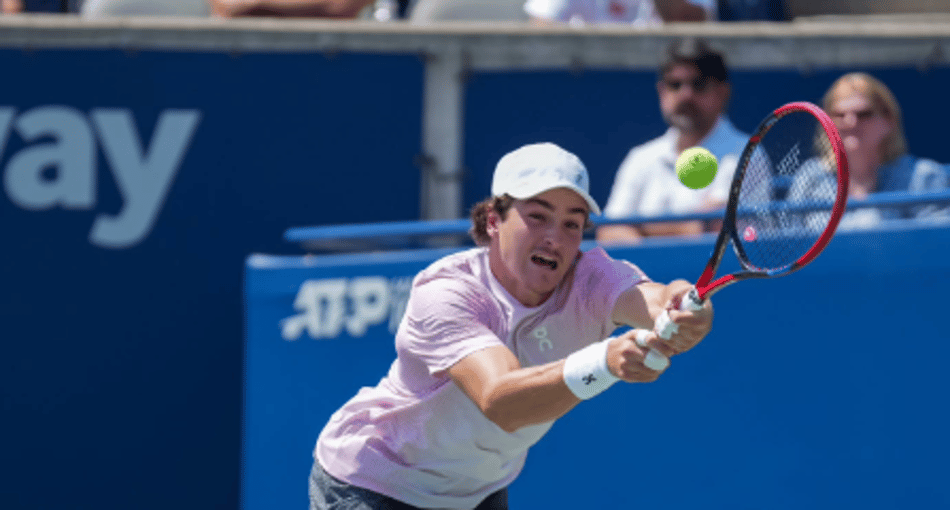 João Fonseca na derrota na estreia de Toronto (Divulgação/ATP)
