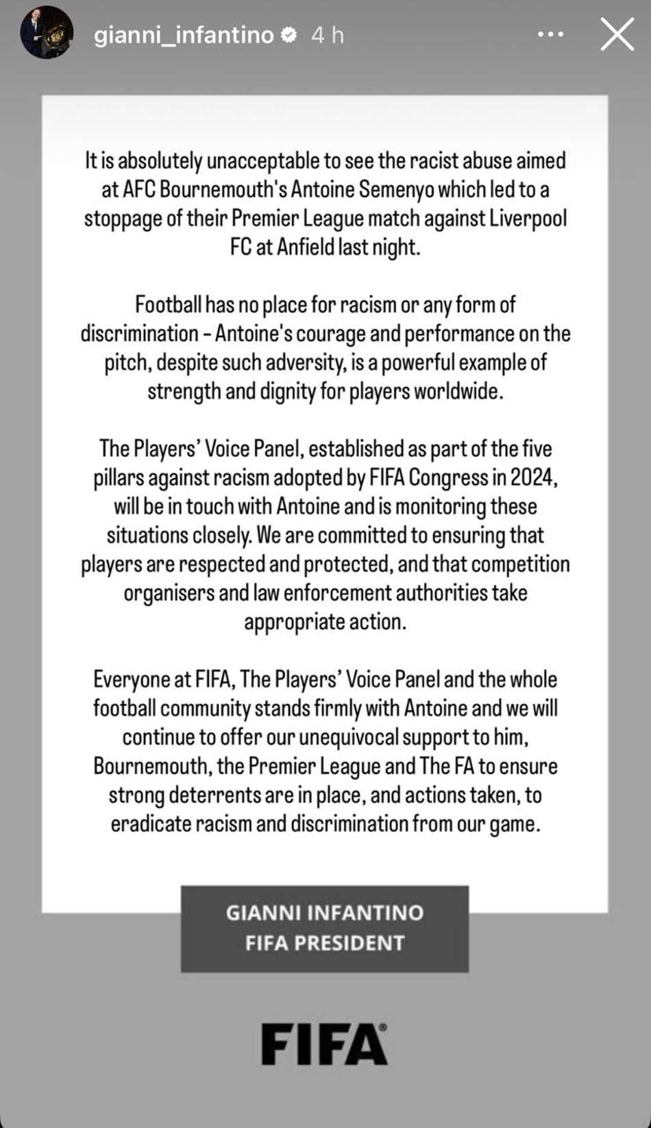 Gianni Infantino - Fifa