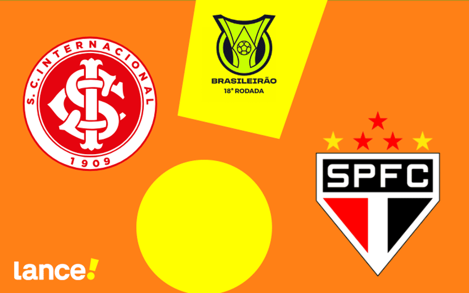 Internacional x São Paulo: onde assistir ao vivo, horário e escalações do jogo pelo Brasileirão