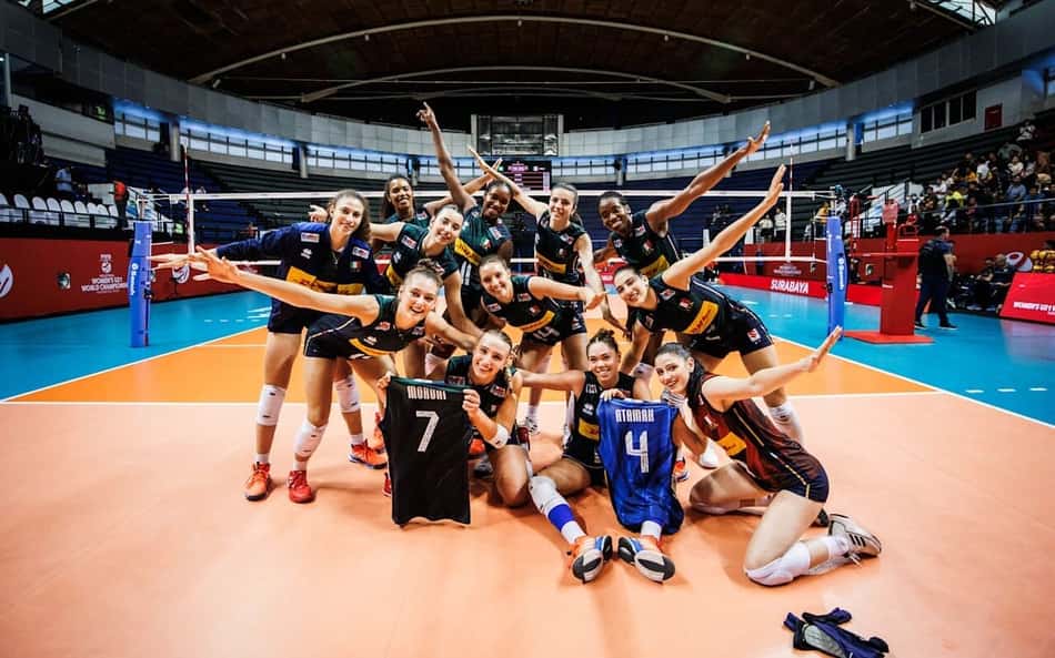 Brasil joga mal e perde para Itália no Mundial de vôlei Sub-21