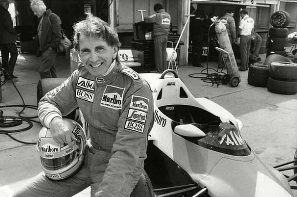 John Watson foi chamado para substituir Niki Lauda em 1985 — Foto: Reprodução/rede social